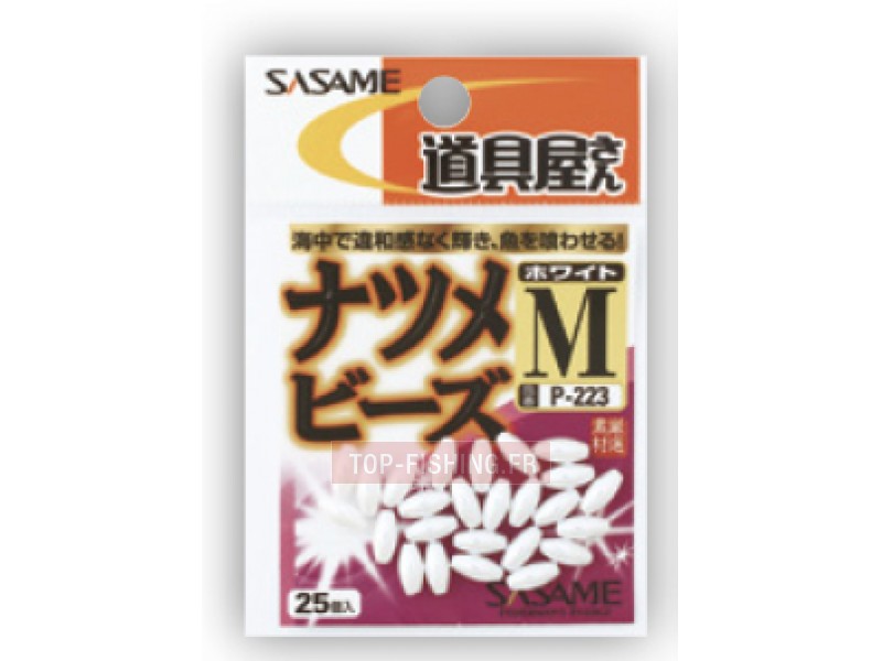 Perles Brillantes Sasame Natsume Beads - Nacré