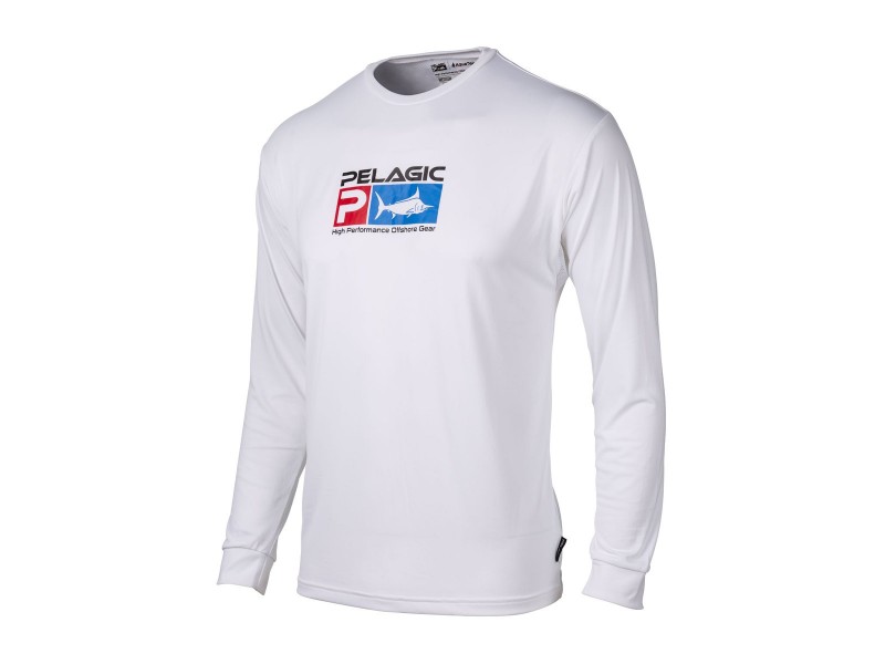 T-Shirt Pelagic AquaTek Couleur Blanc