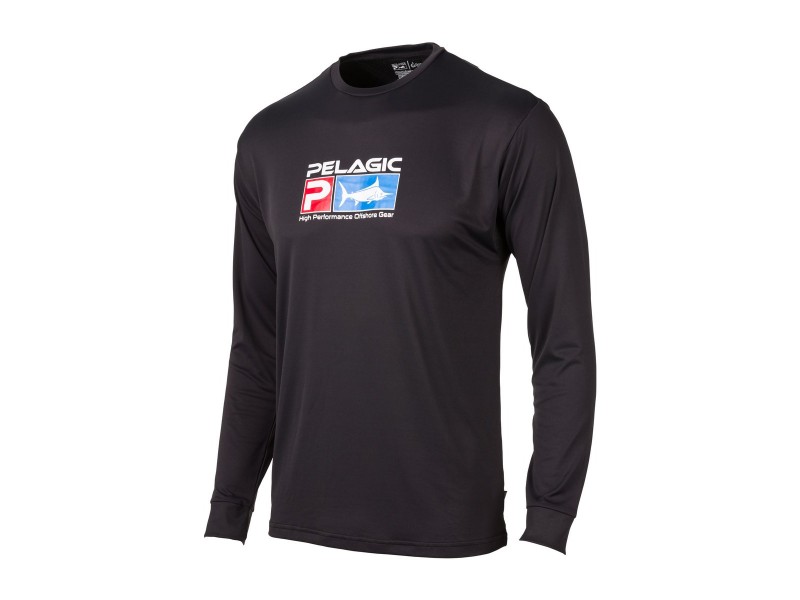 T-Shirt Pelagic AquaTek Couleur Noir