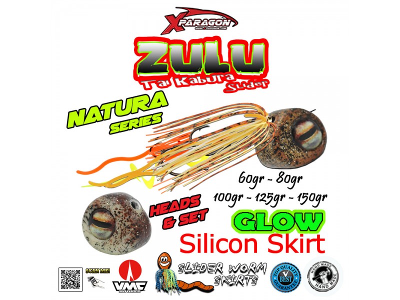 Vue 5) Taï Rubber X-Paragon Zulu Slider Set