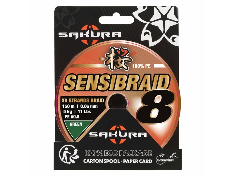Tresse Sakura Sensibraid 8X Green 300m
