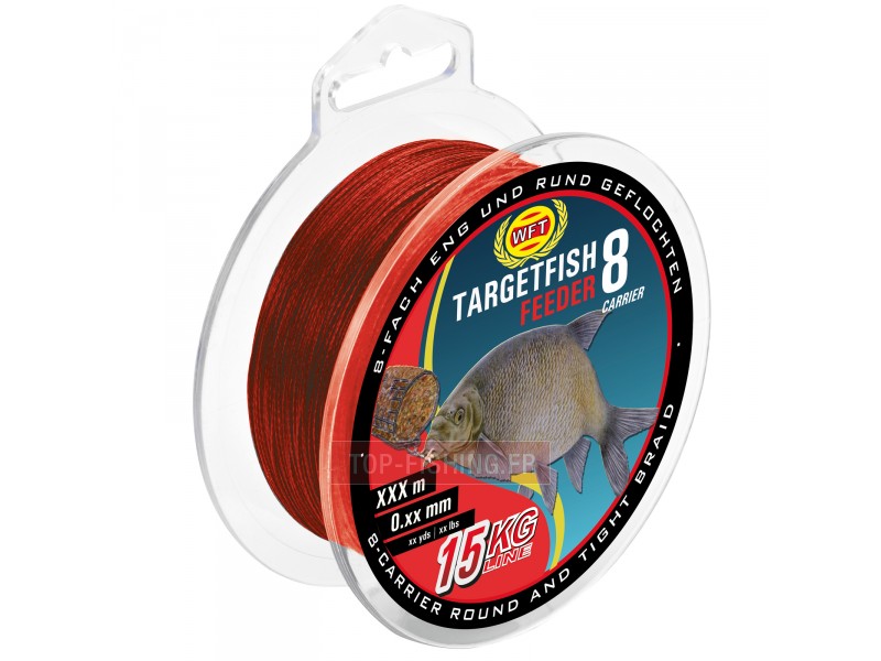 Tresse WFT 8 brins Target Fish Spécial Feeder