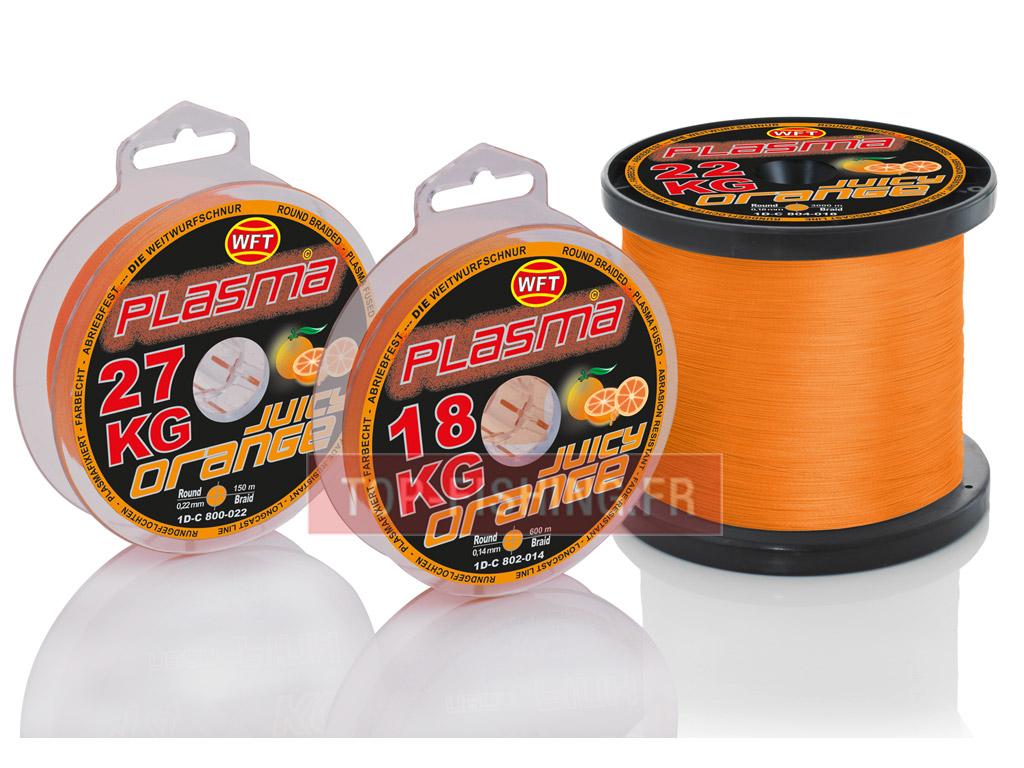 Tresse WFT Plasma Juicy Orange - 150 m