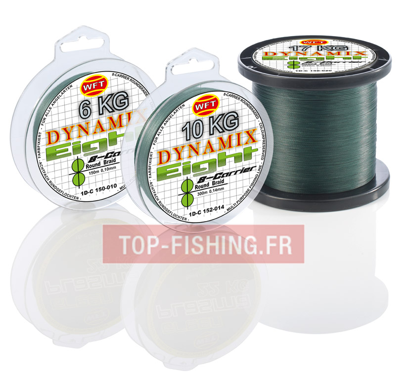 Fil de pêche tressé en nylon 30lb 300m 11kg pour train de leurre