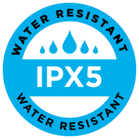 Logo de la technologie Étanchéité IPX5