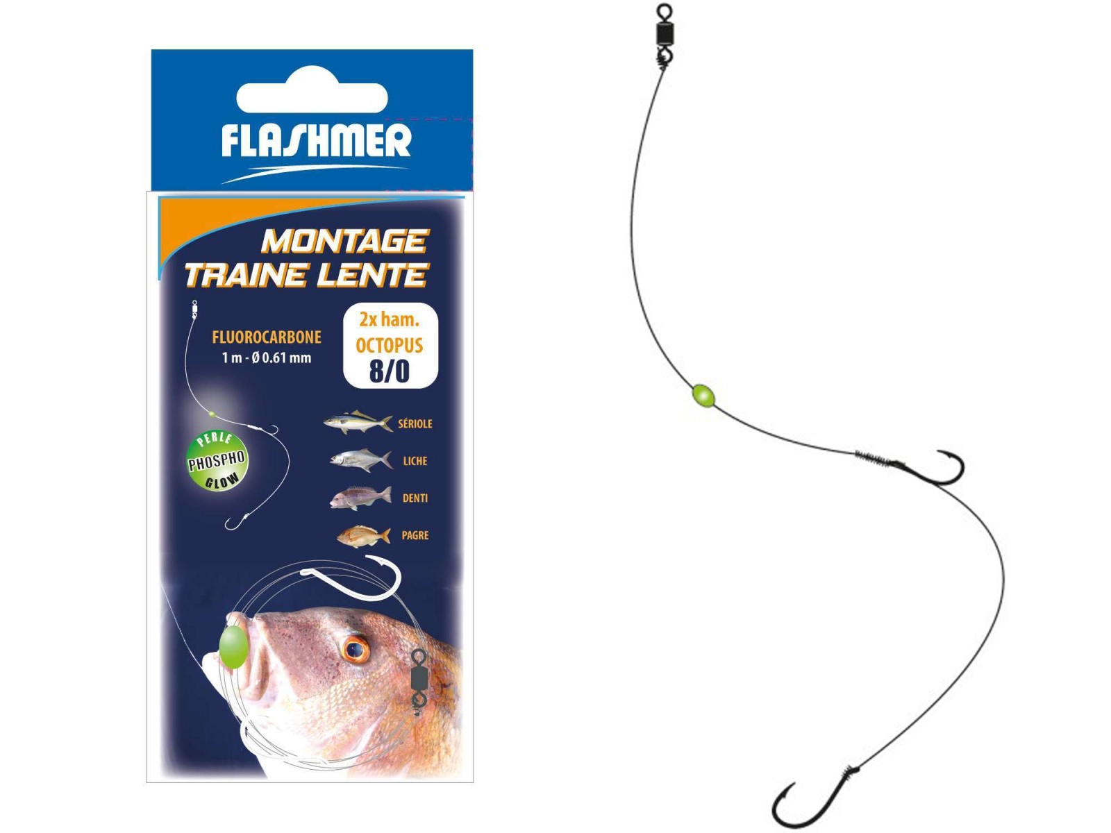 Gaine Thermo-Rétractable Flashmer - Rouge (Divers pour Pêches verticales -  Flashmer)