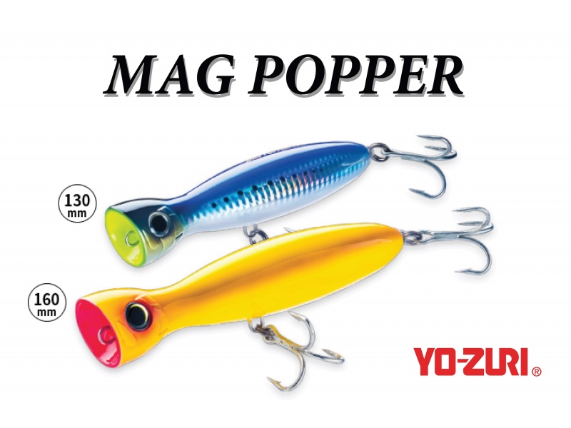 Le Mag Popper Yo-Zuri existe en 2 tailles !