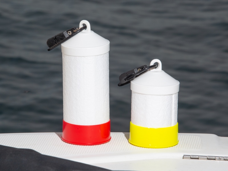 Flotteurs release Tuna Plug Large Top Game avec leur pince déclencheuse