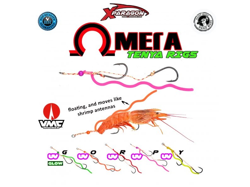 L’assist Omega Tenya Rigs est spécifiquement conçu pour accueillir une crevette