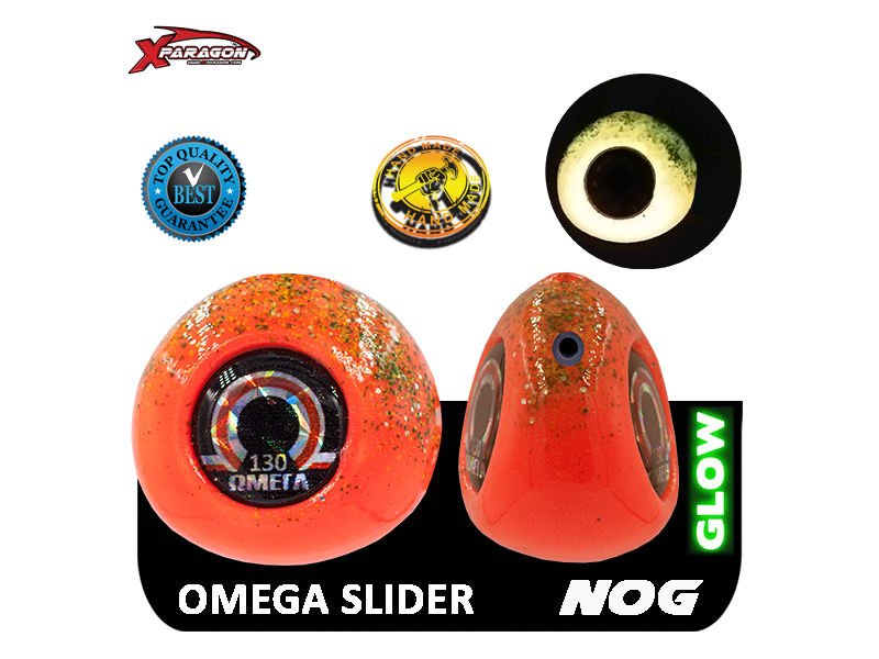 L’Omega Slider Paragon est un des rares leurres disposant de nombreuses teintes phosphorescentes !