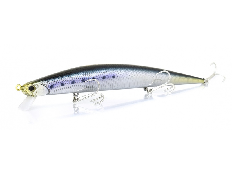 Dans ces coloris, le Tide Minnow Slim Flyer 175 Duo imite à la perfection un barracuda juvénile !