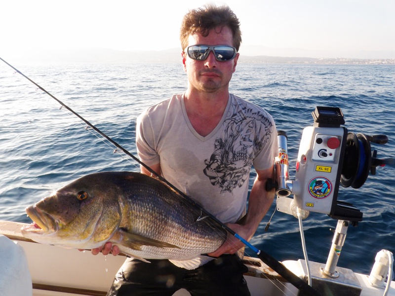 Cet énorme denti de 9 kg est la preuve de l’efficacité du downrigger Kristal Fishing !