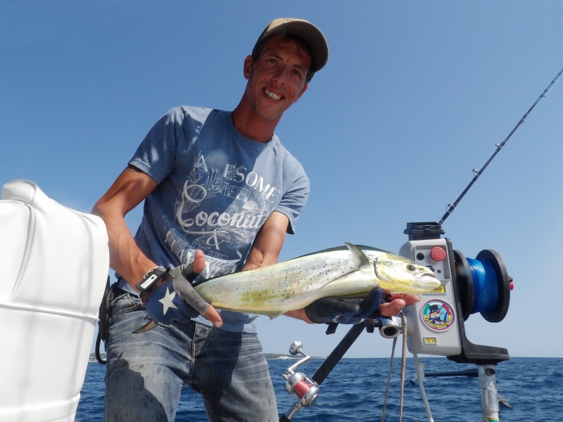 Expert du dowwnrigger, Fabien Harbers touche de nombreuses espèces de pélagiques avec son XL 92 Kristal Fishing !