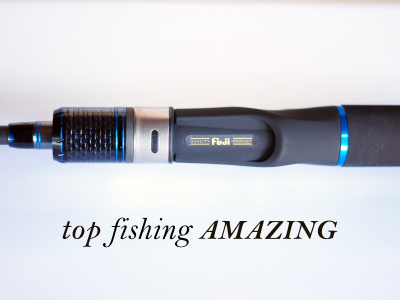Canne Top Fishing Amazing, un porte-moulinet Fuji