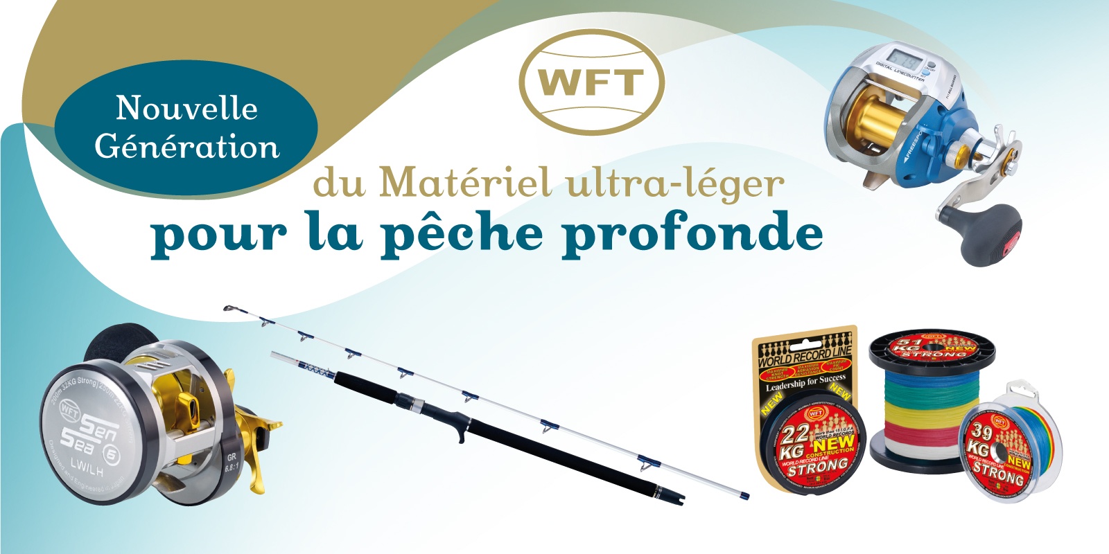 Catalogue WFT 2018, du matériel pour la pêche profonde