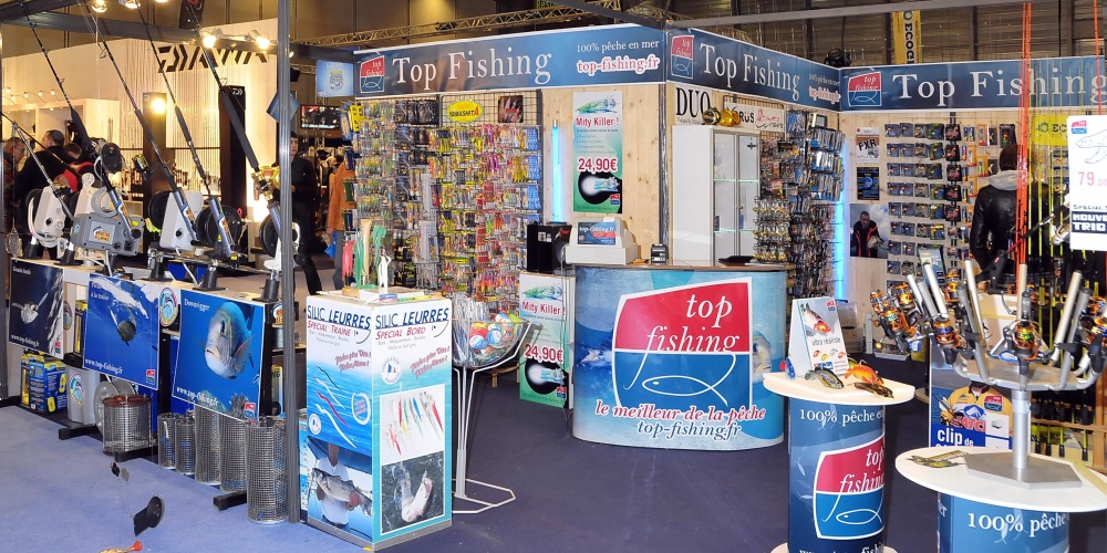 Stand Top Fishing au Salon de Nantes 2012