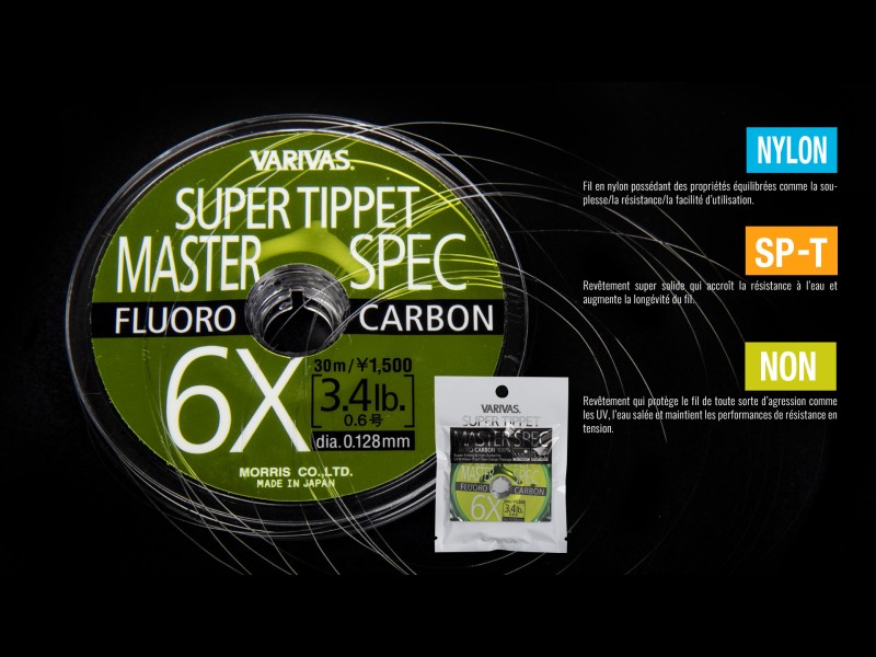 Fluorocarbone Varivas Super Tippet Master Spec 30m