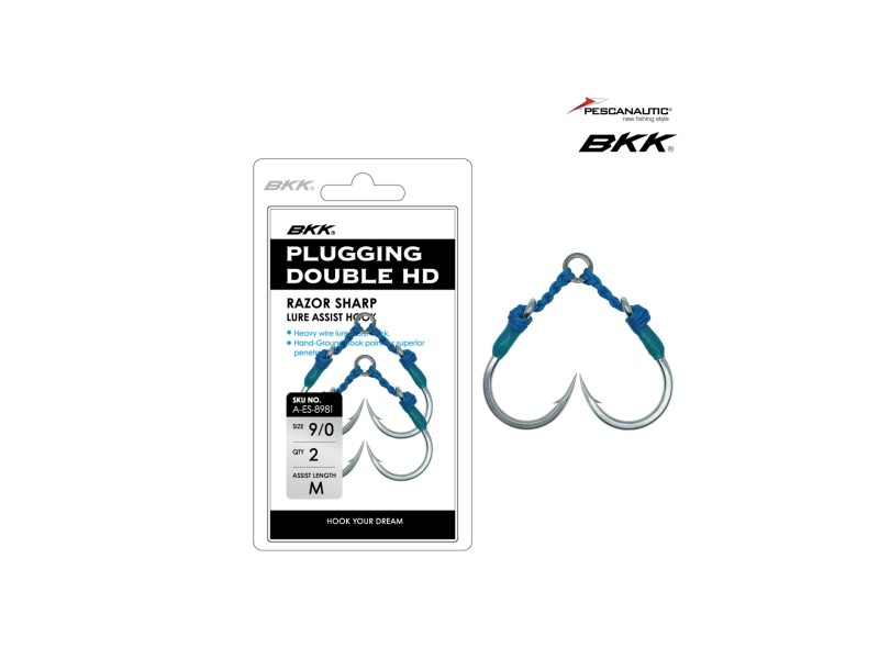 Hameçon Double Assist BKK Plugin Double