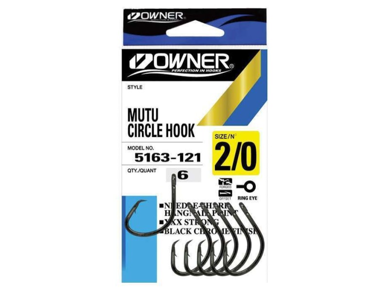 Hameçon Simple Owner 5163 Mutu Circle