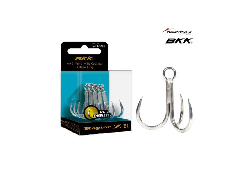 Hameçon Triple BKK Raptor-Z BL