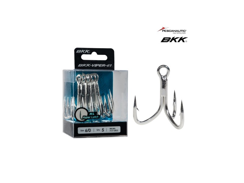 Hameçon Triple Bkk Viper-61