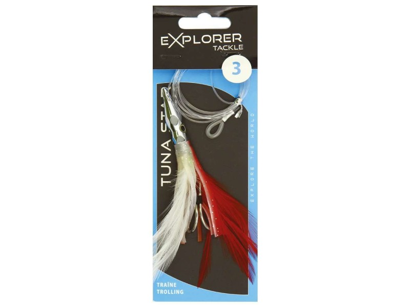 Jet Siffleur Explorer Tackle Tuna Star 2-red-white