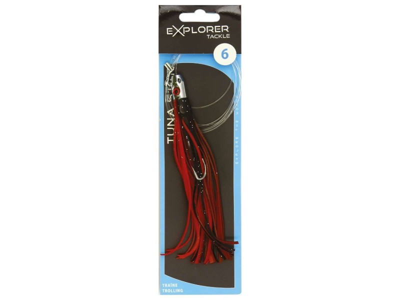Jet Siffleur Explorer Tackle Tuna Star 6-black-red