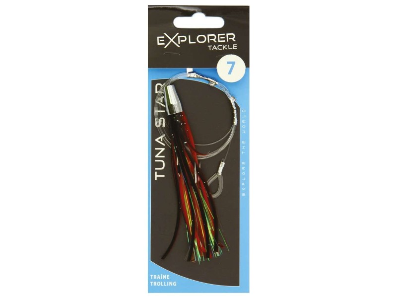Jet Siffleur Explorer Tackle Tuna Star 7-black-red