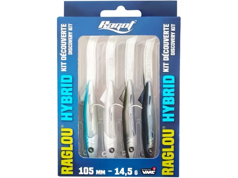 Kit Leurre Souple Ragot Raglou Hybrid Discovery Kit