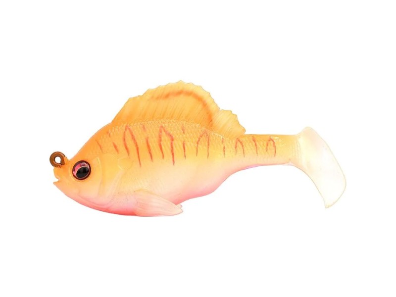 Leurre Souple Armé Megabass Sleeper Gill 3.2 80mm_UFAlbinoTiger