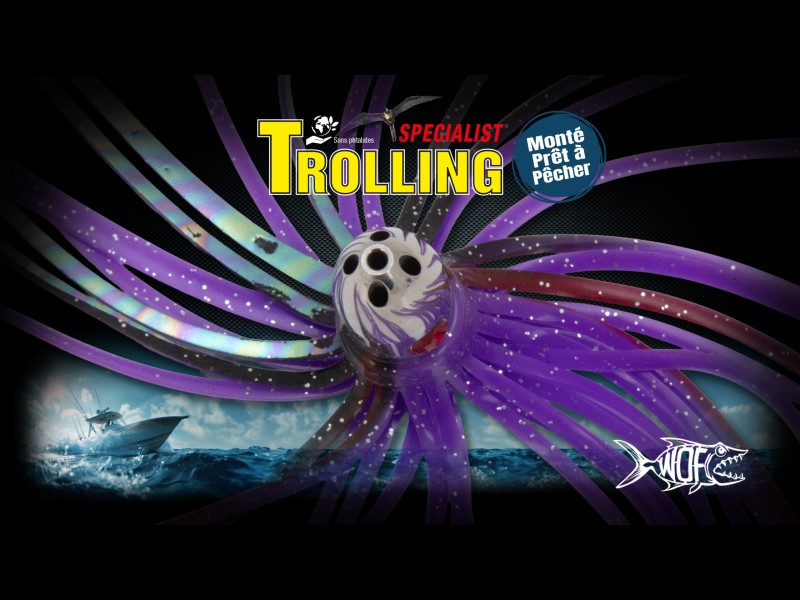 Leurre Trolling Specialist Bullet Jet Head 150mm