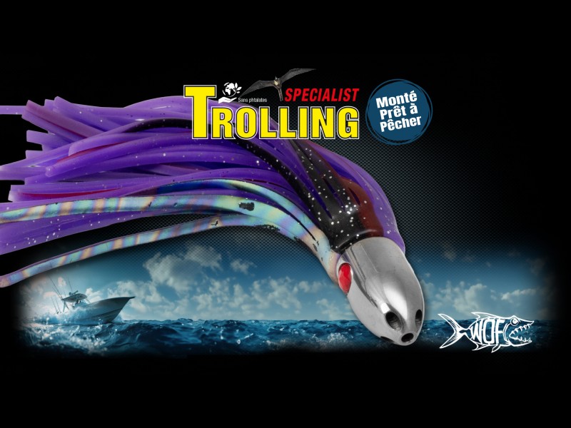 Leurre Trolling Specialist Bullet Jet Head 150mm