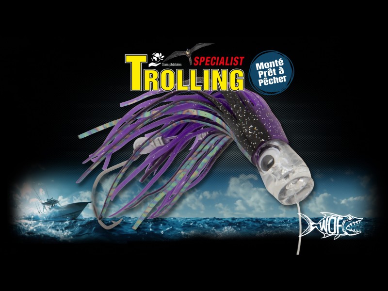 Leurre Trolling Specialist Chugger Head 170mm