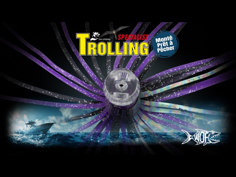 Leurre Trolling Specialist Chugger Head 170mm