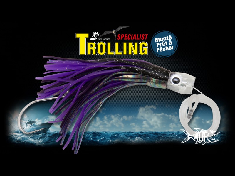 Leurre Trolling Specialist Chugger Head 170mm