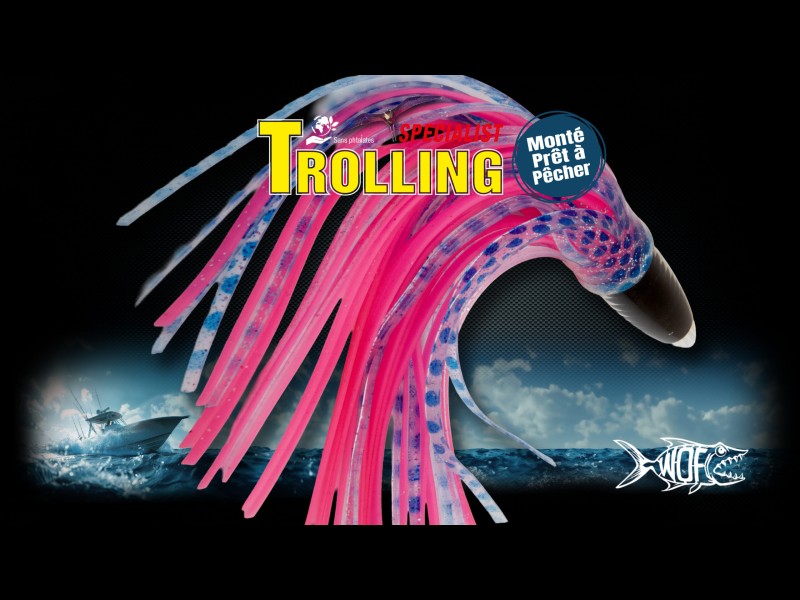 Leurre Trolling Specialist Rocket Head