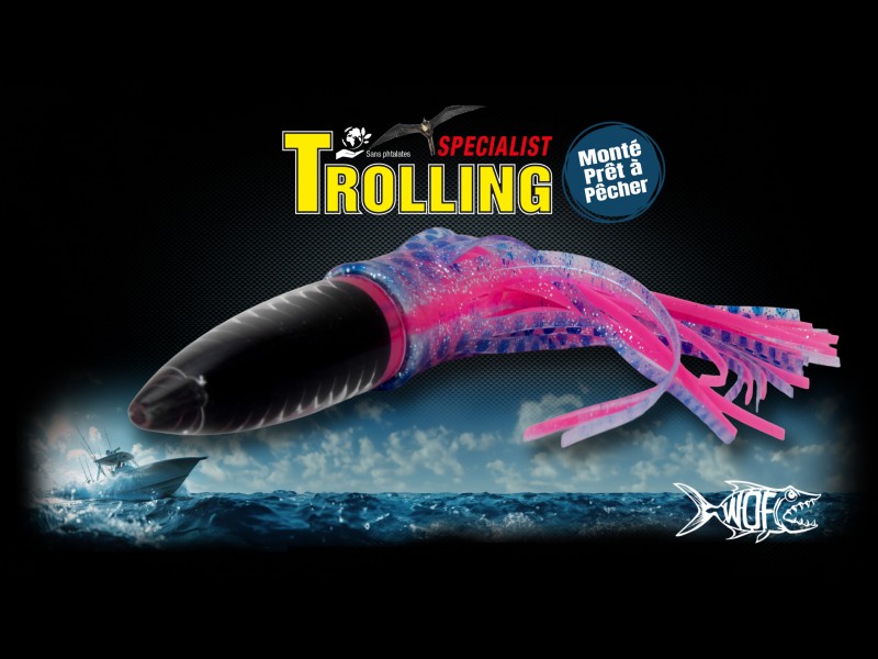 Leurre Trolling Specialist Rocket Head