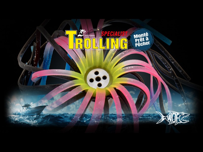 Leurre Trolling Specialist Slant Jet Head 140mm