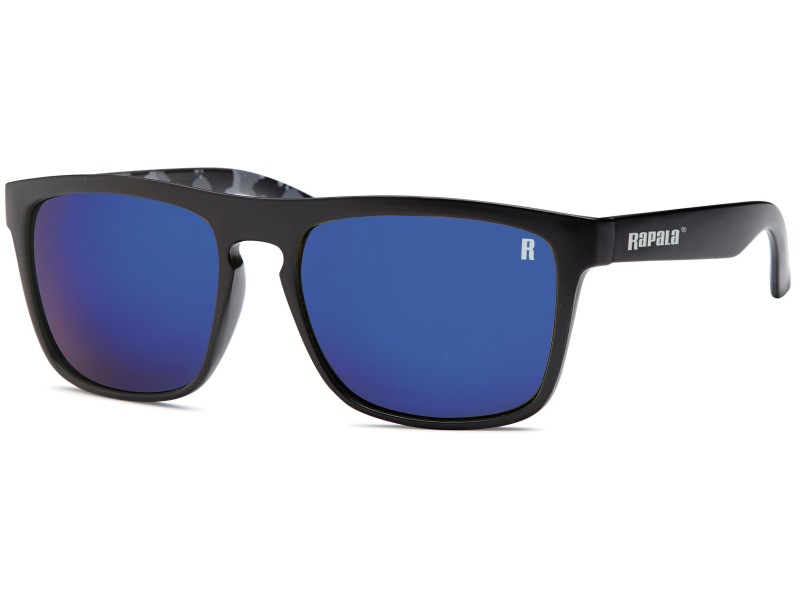 Lunettes Rapala Dorado_BLACK_CAMO_BLUE_MIRROR