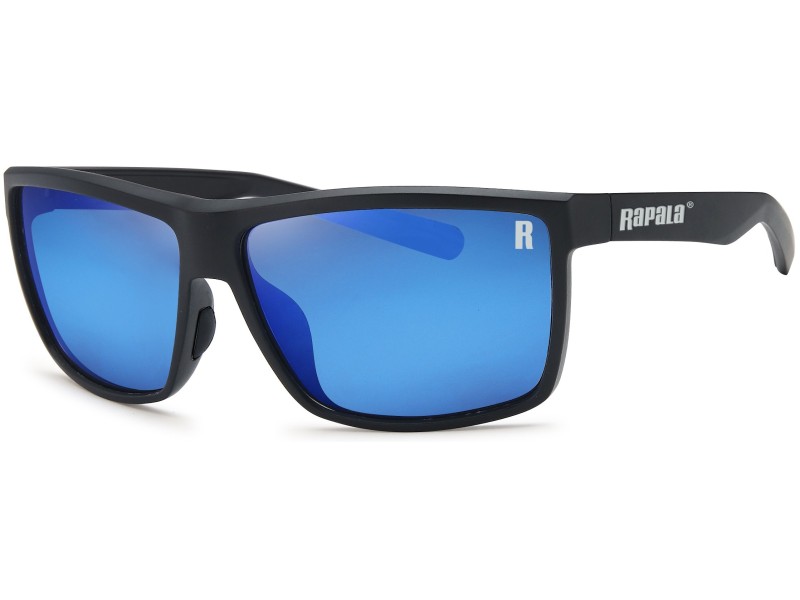 Lunettes Rapala Rockfish_MATTE_BLACK_BLUE_MIRROR