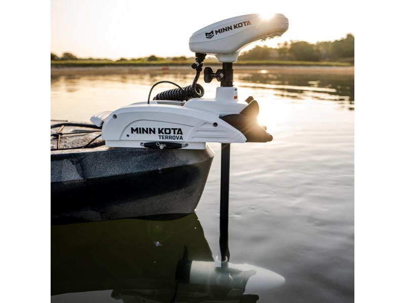 Moteur Électrique Minn Kota Riptide Terrova 55 Gps Spécial Kayak