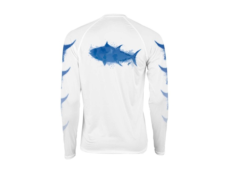 T-Shirt Manches Longues Yuki Training Shirt Tuna White