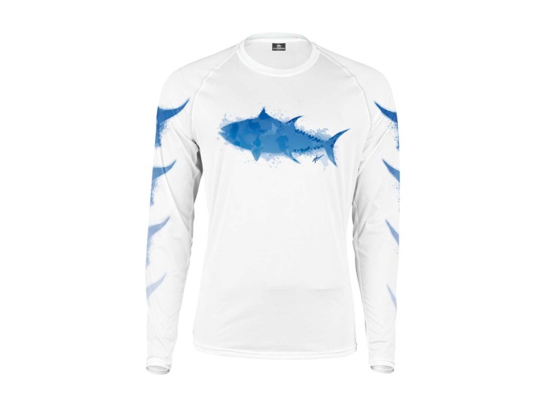 T-Shirt Manches Longues Yuki Training Shirt Tuna White