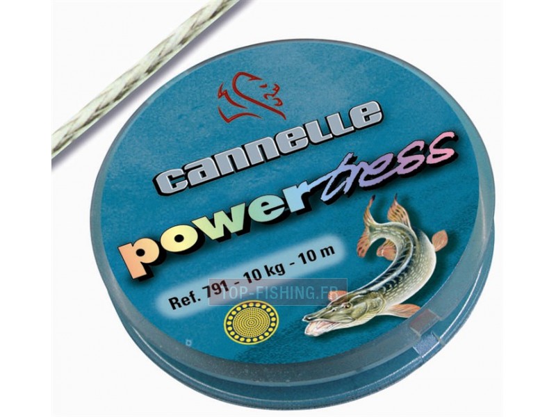 Cannelle Tresse À Bas De Ligne Multiflex 10m - Pêche Carnassiers