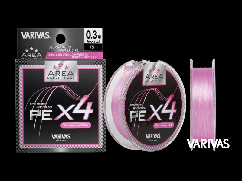Tresse Varivas Area Master Limited Super Premium Pe Pink 75m