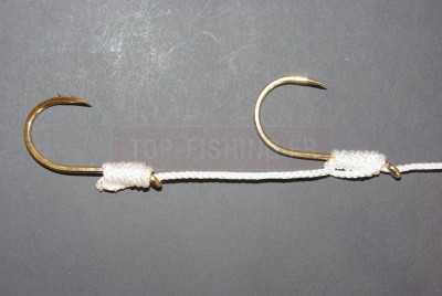 Le second hameçon est aussi attaché avec le nœud palette mais vous pouvez utiliser tout autre type de nœud terminal. 