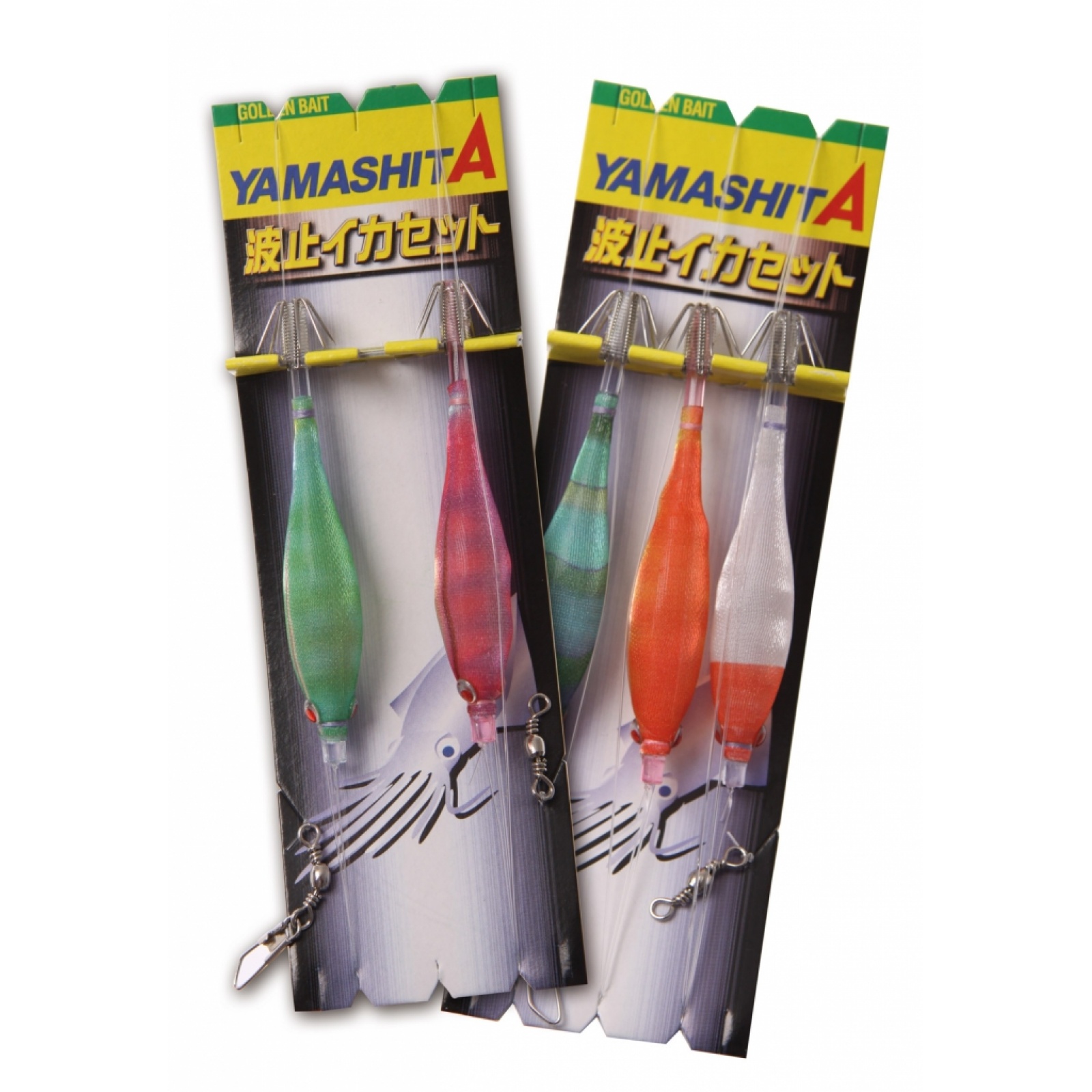 YAMASHITA Squid Fishing Pre-Tied Oppai Lures Rig TATAKI Set A | Maguro YAMASHITA Squid Fishing Pre-Tied Oppai Lures Rig TATAKI Set A | Maguro