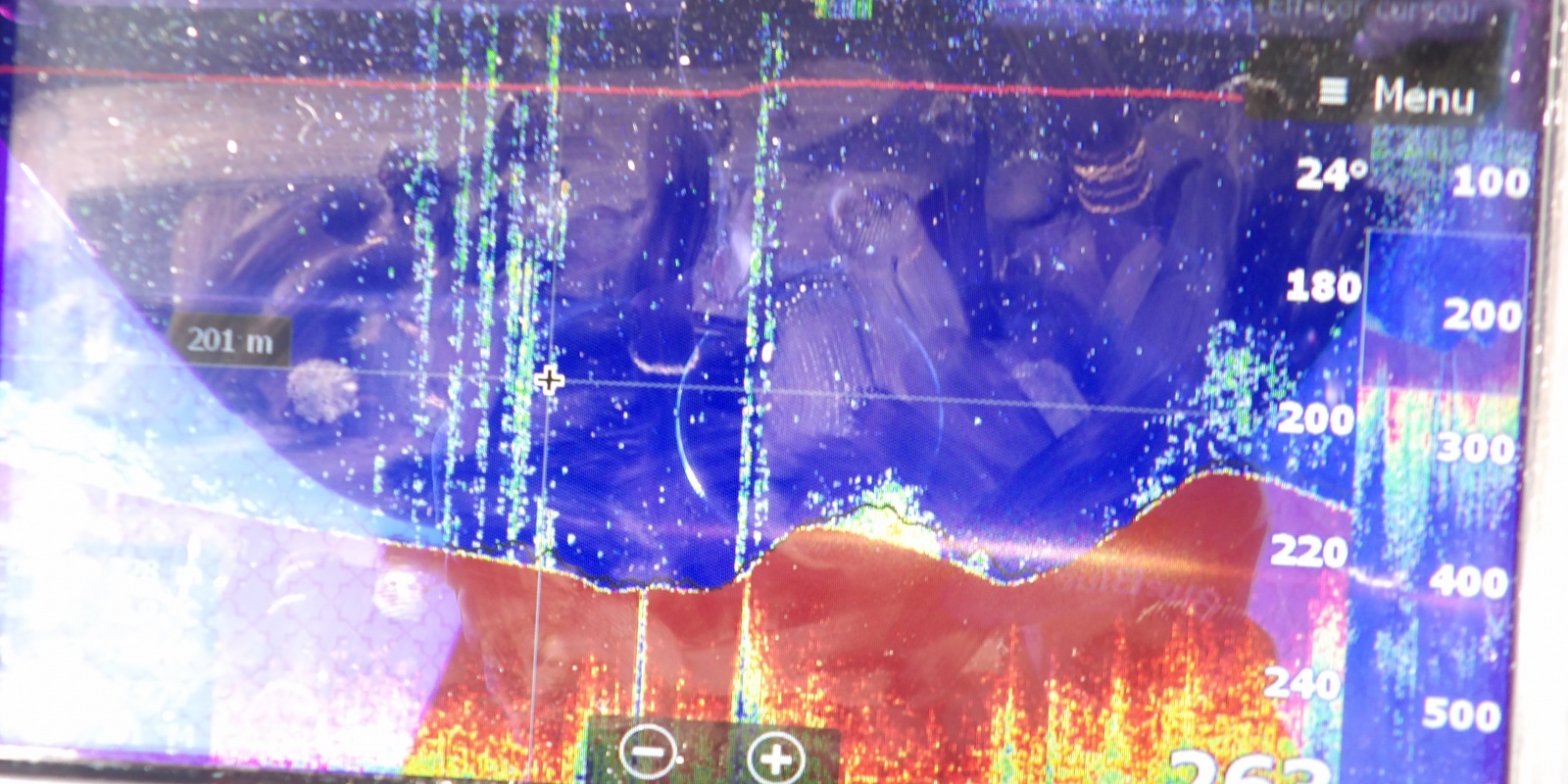 Des fonds compris entre 200 et 300 m sont parfaits pour la pêche des dorades roses