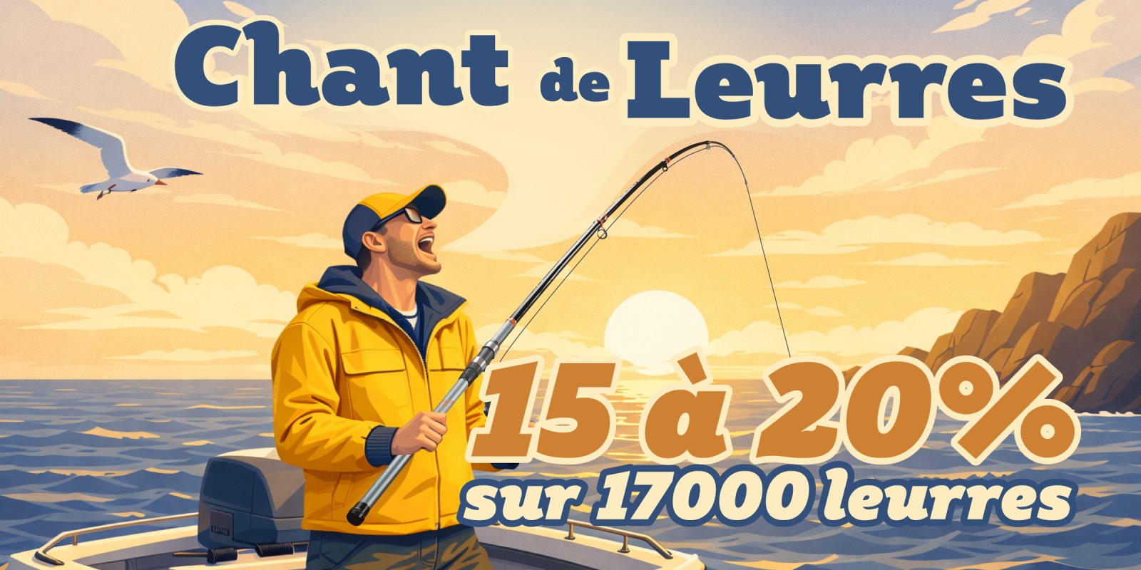 Chant de Leurres 2026 - 15% sur 17000 leurres