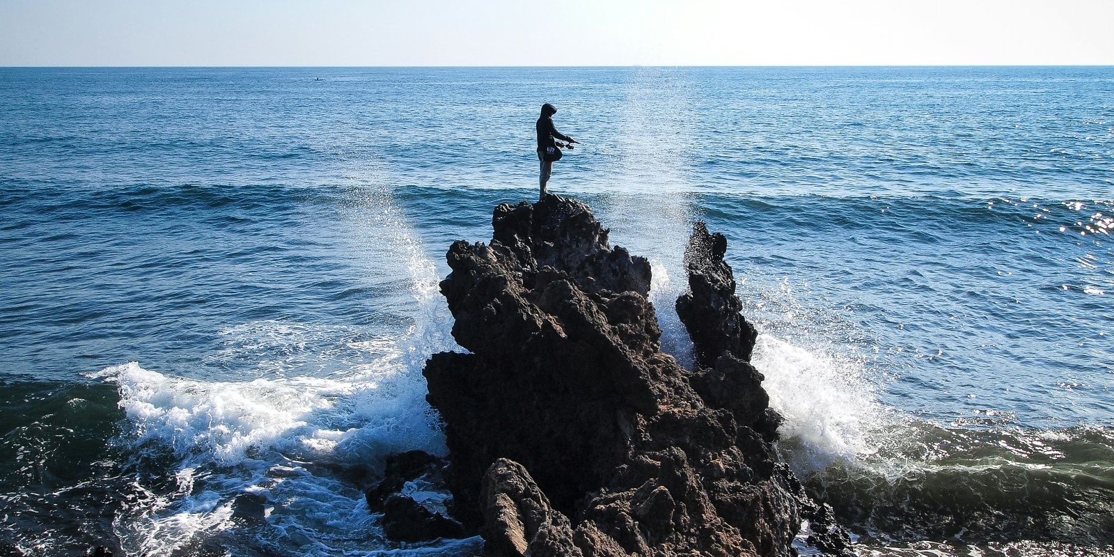 Lancez votre bombette au delà de la vague qui se forme